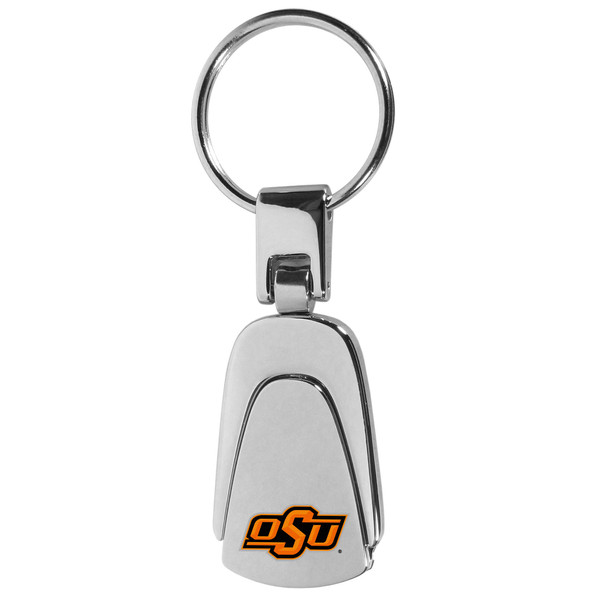 Oklahoma State Cowboys Steel Teardop Key Chain