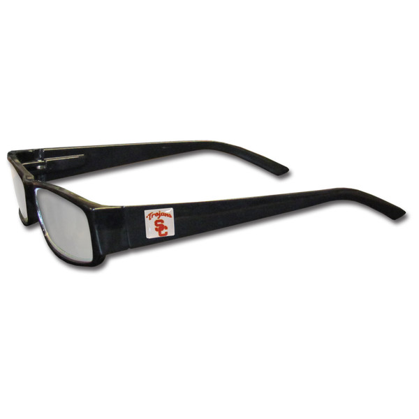 USC Trojans Black Reading Glasses +1.75