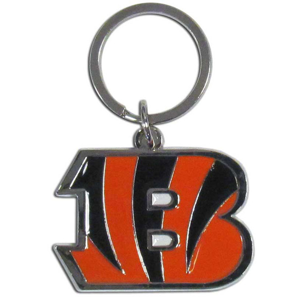 Cincinnati Bengals Enameled Key Chain