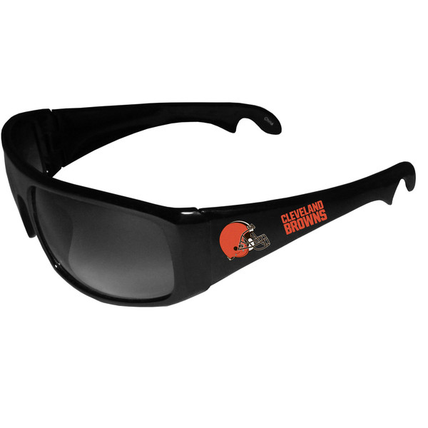 Cleveland Browns Wrap Bottle Opener Sunglasses