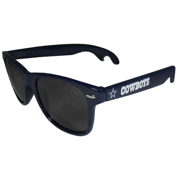 Dallas Cowboys Beachfarer Bottle Opener Sunglasses, Dark Blue