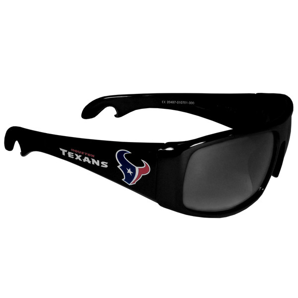 Houston Texans Wrap Bottle Opener Sunglasses