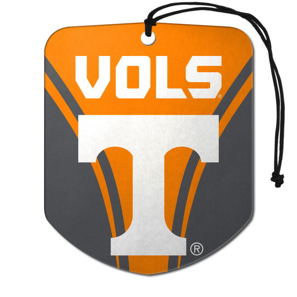 Tennessee Volunteers Air Freshener 2-pk "Power T" Logo & Wordmark