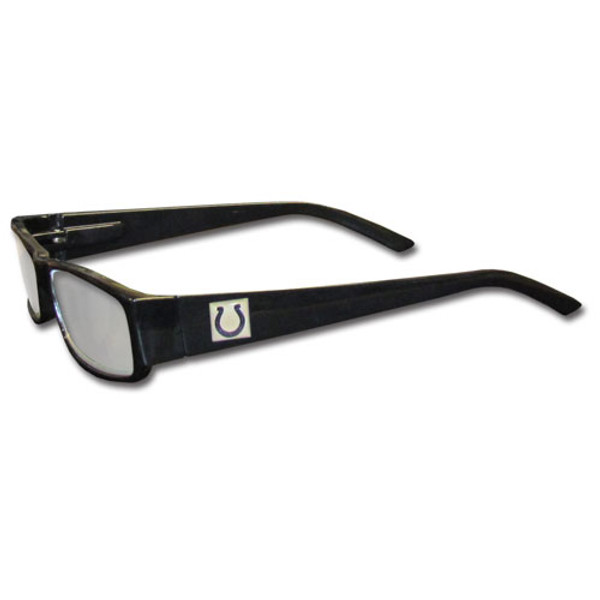 Indianapolis Colts Black Reading Glasses +1.50