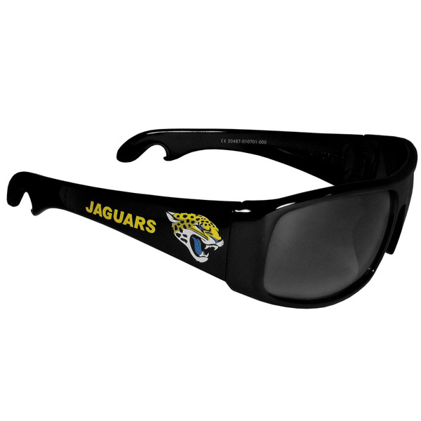 Jacksonville Jaguars Wrap Bottle Opener Sunglasses