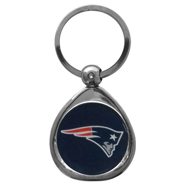 New England Patriots Chrome Key Chain