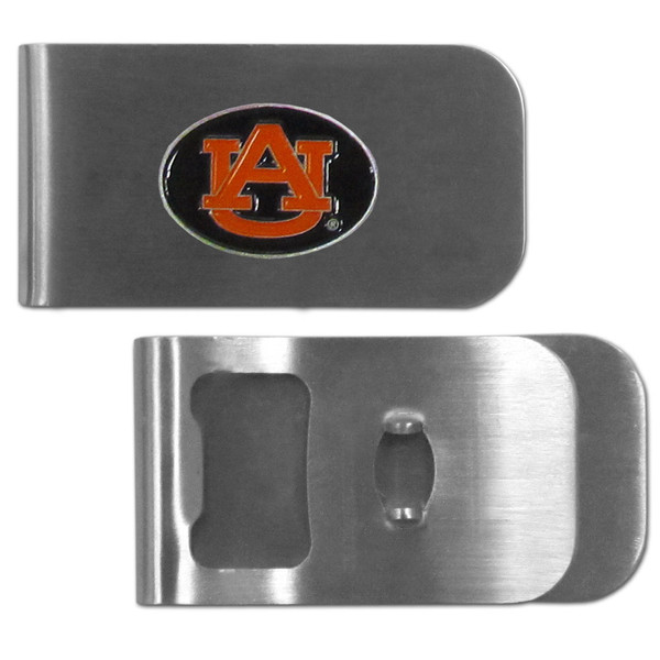 Auburn Tigers Bottle Opener Money Clip