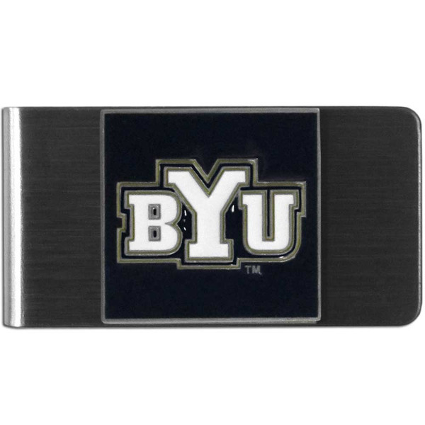 BYU Cougars Steel Money Clip