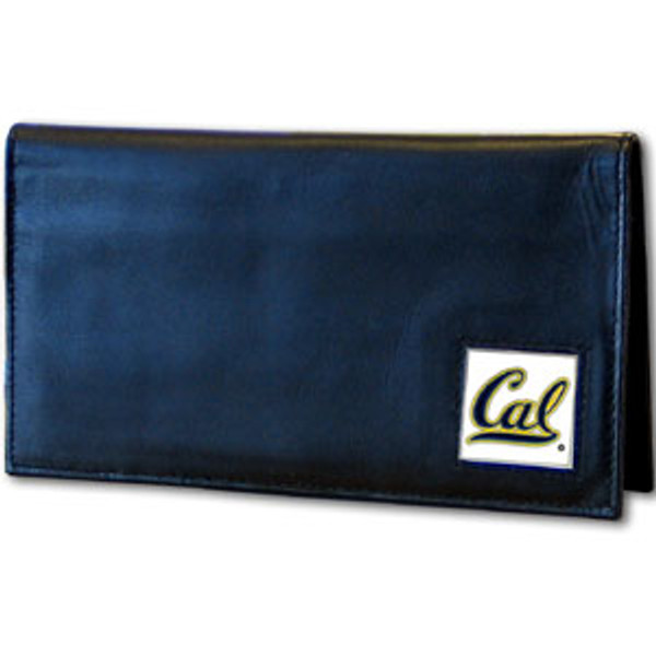 Cal Berkeley Bears Deluxe Leather Checkbook Cover