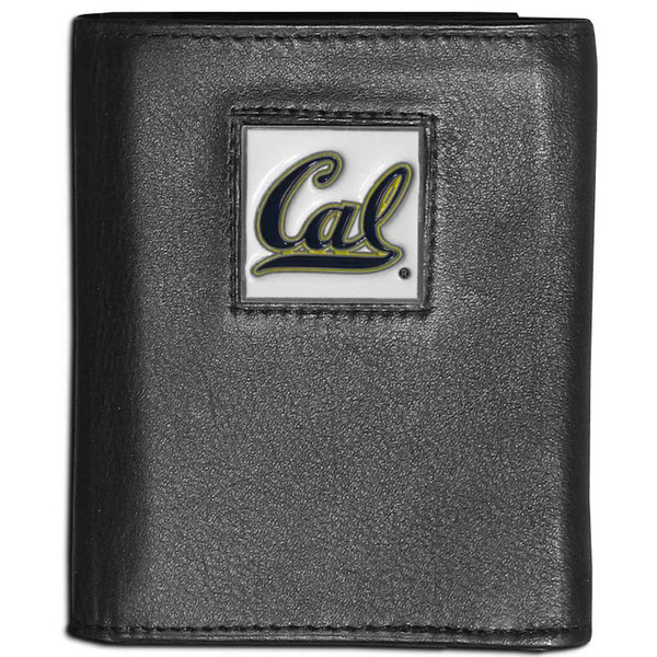 Cal Berkeley Bears Leather Tri-fold Wallet