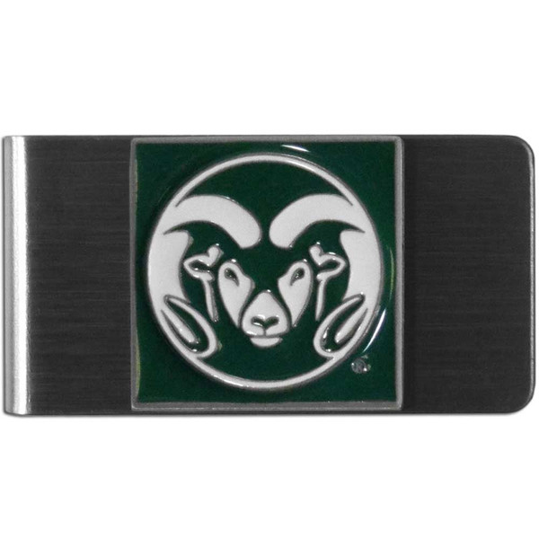 Colorado St. Rams Steel Money Clip