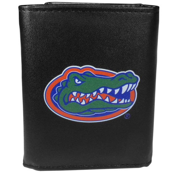 Florida Gators Leather Tri-fold Wallet, Large Logo