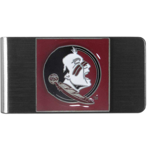 Florida St. Seminoles Steel Money Clip