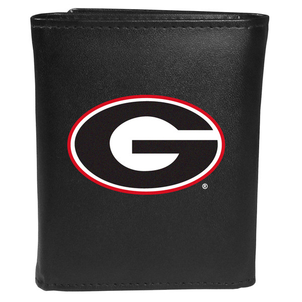Georgia Bulldogs Tri-fold Wallet Large Logo