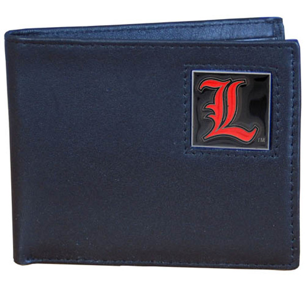 Louisville Cardinals Leather Bi-fold Wallet