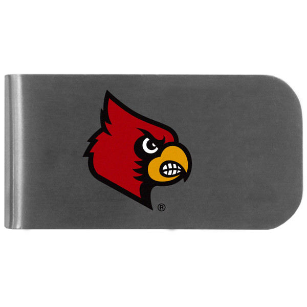 Louisville Cardinals Logo Bottle Opener Money Clip