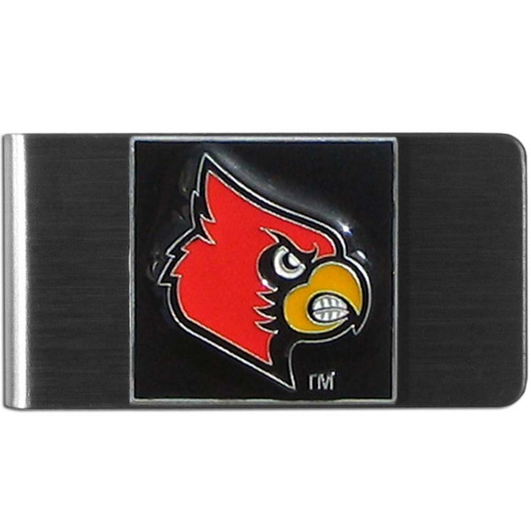 Louisville Cardinals Steel Money Clip