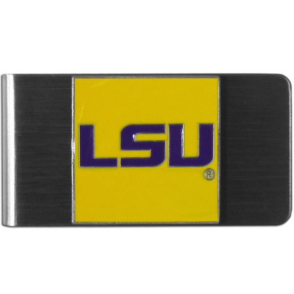 LSU Tigers Steel Money Clip