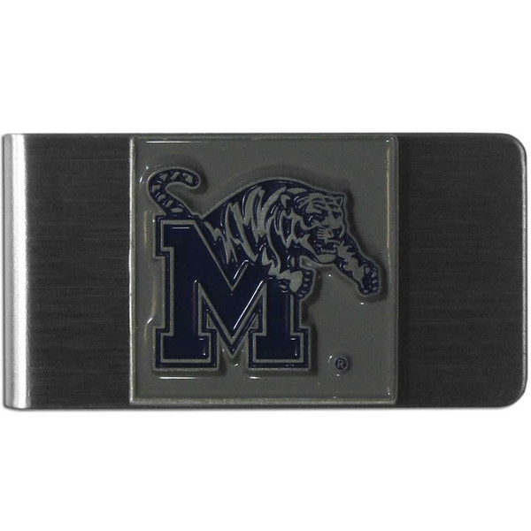 Memphis Tigers Steel Money Clip