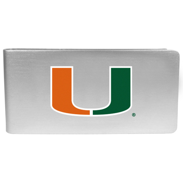 Miami Hurricanes Logo Money Clip