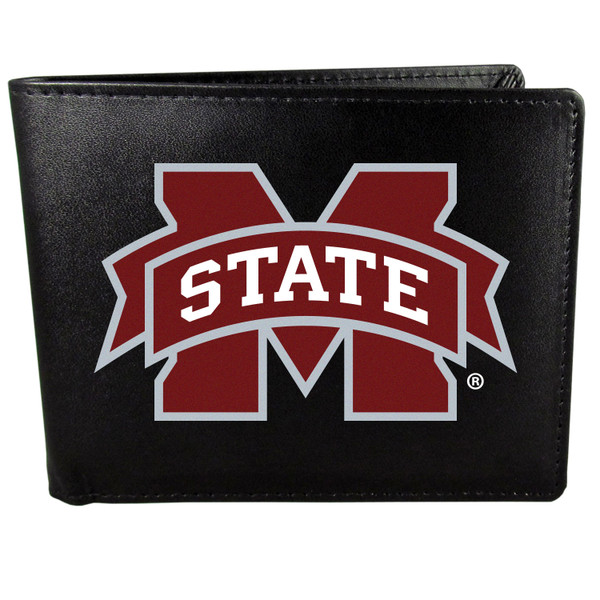 Mississippi St. Bulldogs Bi-fold Wallet Large Logo