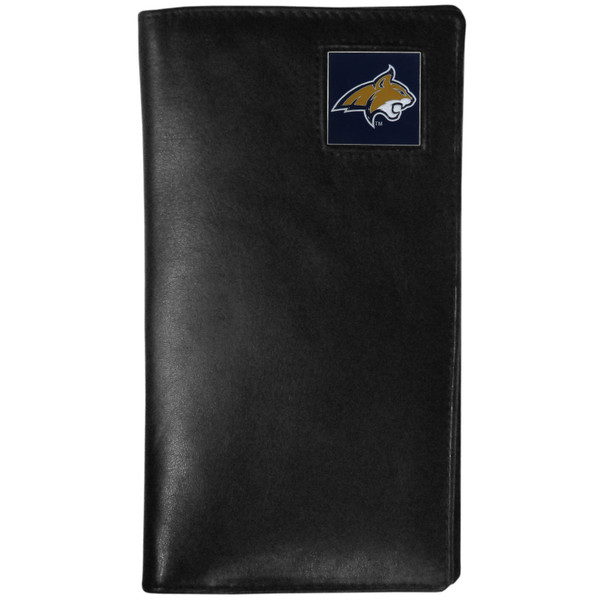 Montana St. Bobcats Leather Tall Wallet