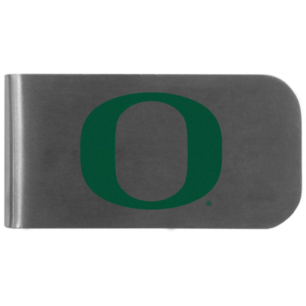 Oregon Ducks Logo Bottle Opener Money Clip