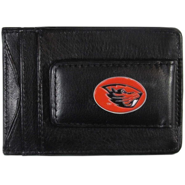 Oregon St. Beavers Leather Cash & Cardholder