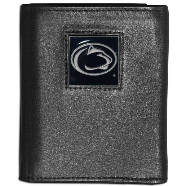 Penn St. Nittany Lions Leather Tri-fold Wallet