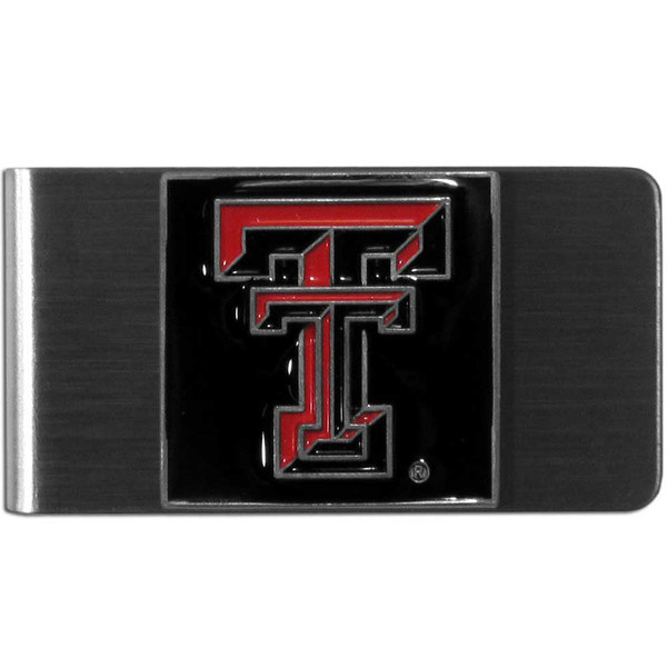 Texas Tech Raiders Steel Money Clip