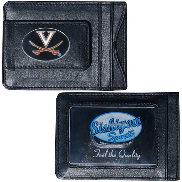 Virginia Cavaliers Leather Cash & Cardholder