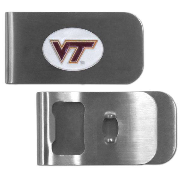 Virginia Tech Hokies Bottle Opener Money Clip