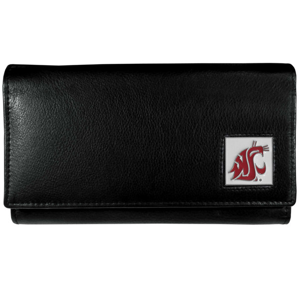 Washington St. Cougars Leather Women's Wallet