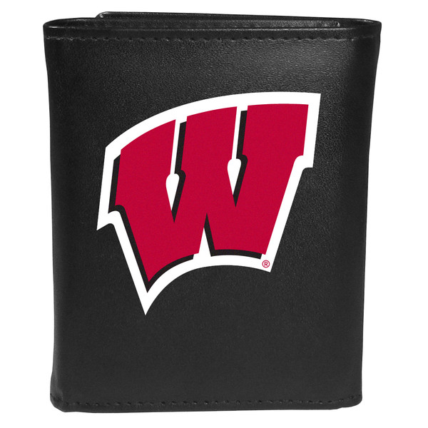 Wisconsin Badgers Tri-fold Wallet Large Logo