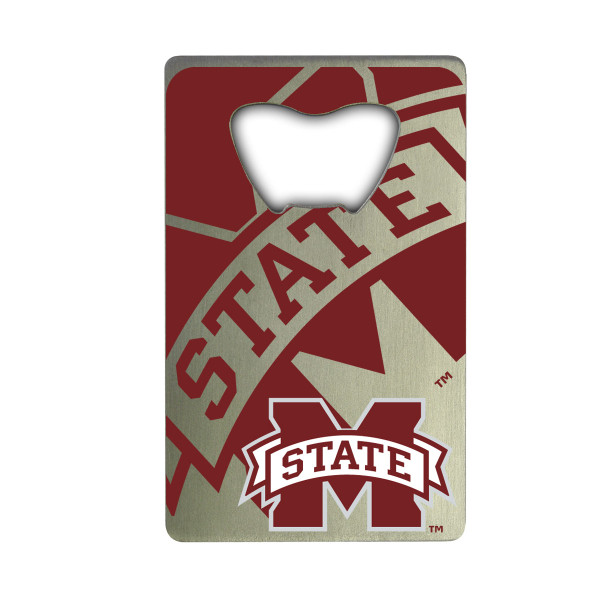 Mississippi State Bulldogs Credit Card Bottle Opener "M State" Primary Logo