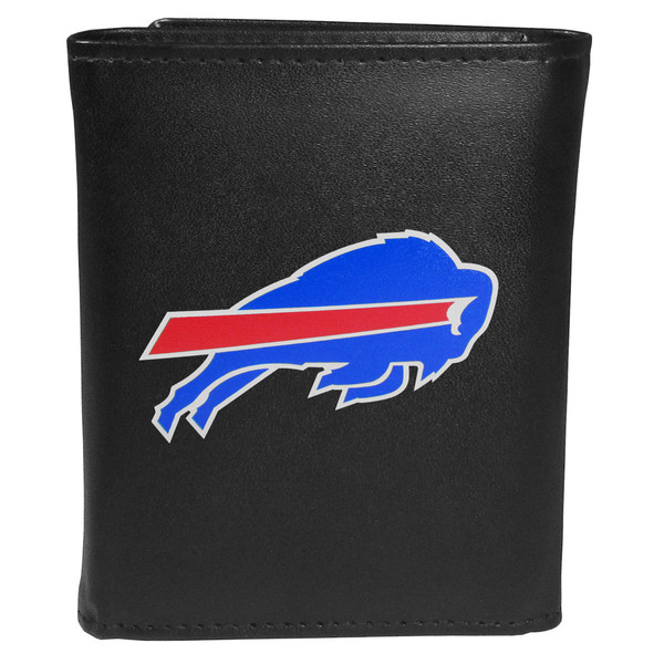 Buffalo Bills Leather Tri-fold Wallet, Large Logo