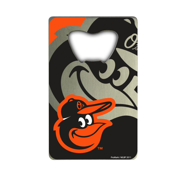 Baltimore Orioles Credit Card Bottle Opener Cartoon Oriole Logo