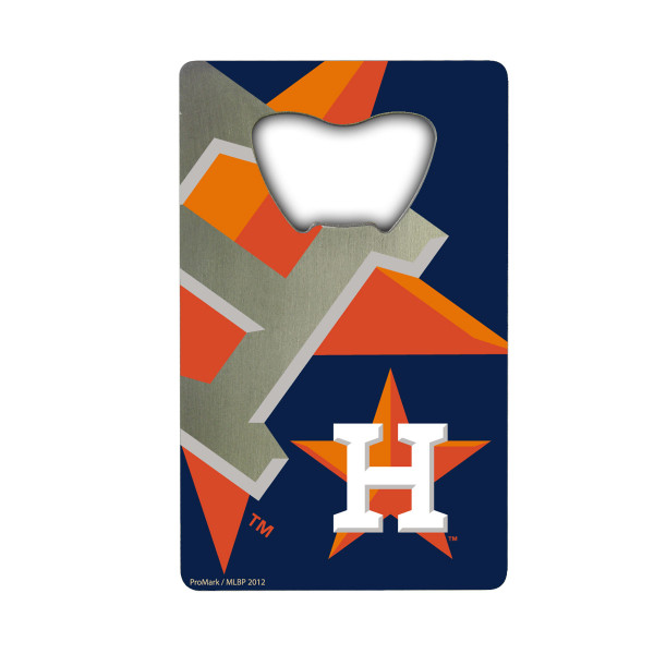 Houston Astros Credit Card Bottle Opener "H Star" Logo
