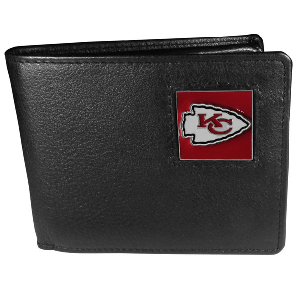 Kansas City Chiefs Leather Bi-fold Wallet
