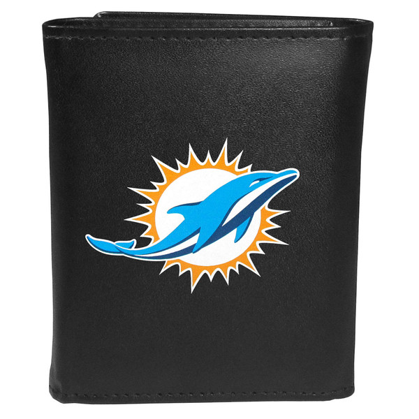 Miami Dolphins Tri-fold Wallet Large Logo