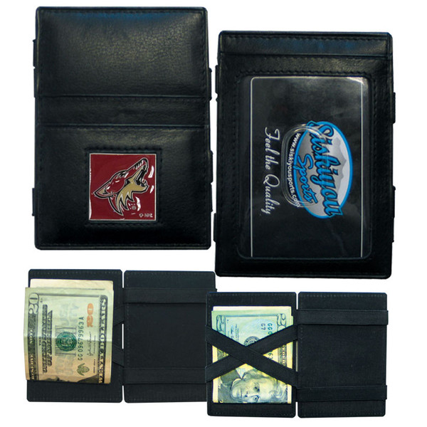 Arizona Coyotes® Leather Jacob's Ladder Wallet