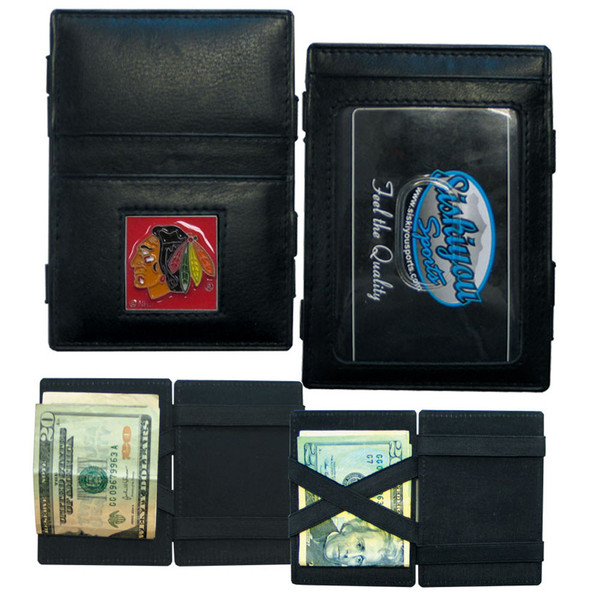 Chicago Blackhawks® Leather Jacob's Ladder Wallet