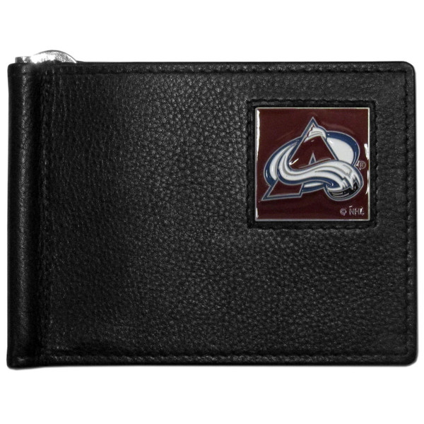 Colorado Avalanche® Leather Bill Clip Wallet