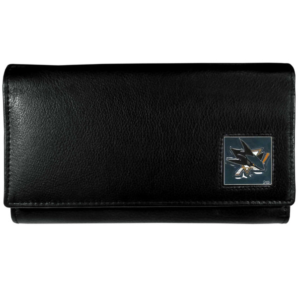 San Jose Sharks® Leather Women's Wallet