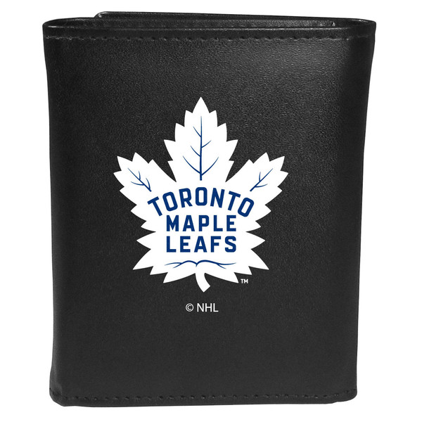 Toronto Maple Leafs® Leather Tri-fold Wallet, Large Logo