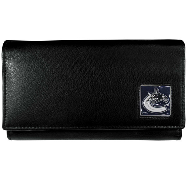 Vancouver Canucks® Leather Women's Wallet