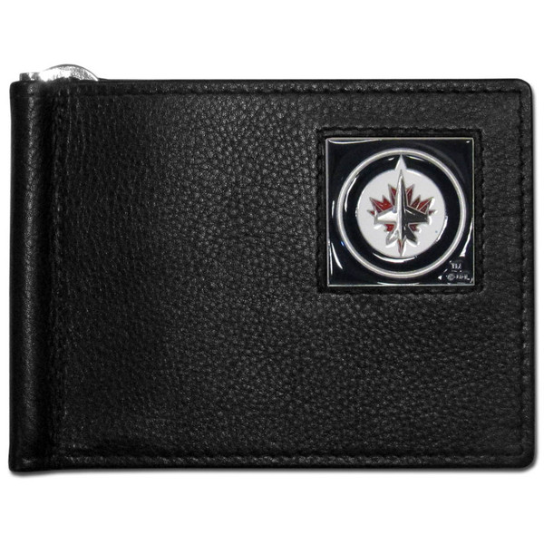 Winnipeg Jets Leather Bill Clip Wallet