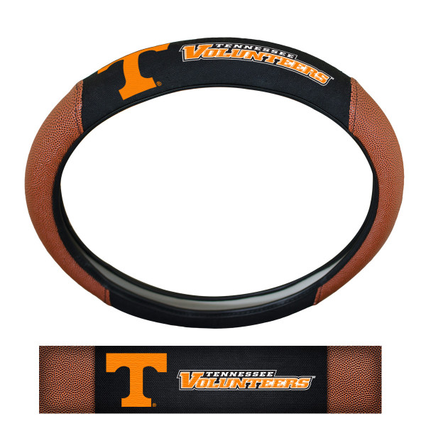 University of Tennessee Sports Grip Steering Wheel Cover 14.5 to 15.5 - Primary Logo and Wordmark