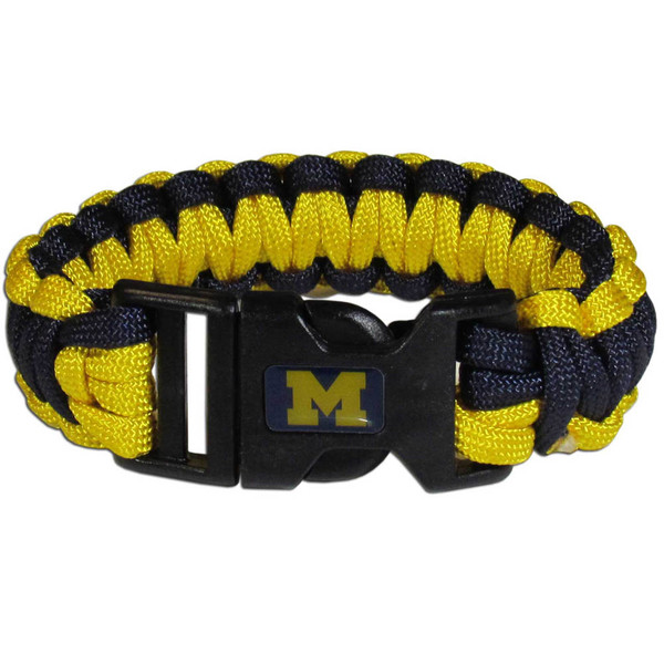 Michigan Wolverines Survivor Bracelet