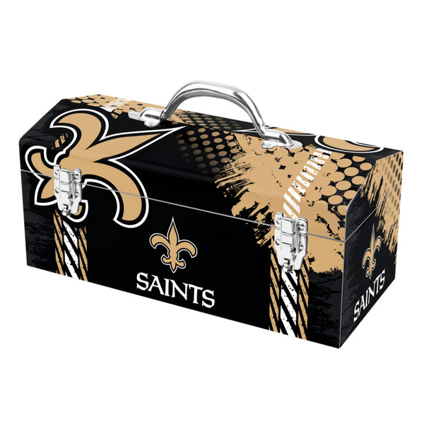 New Orleans Saints Tool Box Primary Logo and Wordmark Gold & Black